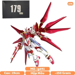 Mô hình GundamXG Gundam Freedom Đỏ SKU : 6603A  - Cao 19cm - nặng 150gram - Hộp Đen - SKU : gd41 ( VAT : 006-01-90 )- K19-T4-S12