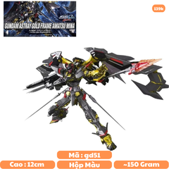 Mô hình GundamXG Gundam AsTray Gold - Cao 18cm - nặng 150gram - SKU : 59 - Figure Gundam - Có hộp màu N1-K16-T5-S1