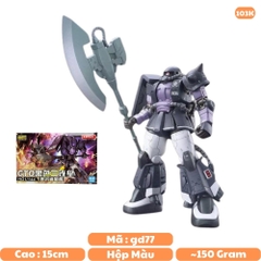 Đồ chơi trẻ em - Hộp đồ chơi lắp ghép Robot - Gundam MS-06R-1A ZAKU II ORTEGA CUSTOM (GUNDAM THE ORIGIN) (HG - 1/144) Cao 17cm - nặng 150gram - Figure Gundam - Có hộp màu Sku : XD005 - ( Vat :  006-01-60 ) - K25-T4-S2