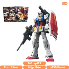 Đồ chơi trẻ em - Hộp đồ chơi lắp ghép Robot - Gundam HG 1/144 RX-78-02 Cao 17cm - nặng 150gram  - Có hộp màu - SKU: XD026 - (VAT: 006-01-90) - K27-T4-S9