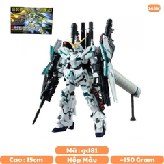 Mô Hình Gundam RX-0 FULL ARMOR UNICORN - Gundam HG 1:144 Cao 17cm - nặng 150gram - Figure Gundam - Có hộp màu SKU : 178 N1