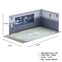 Gara oto 1:24 SKU : Groto ( VAT : 003-10-40 ) - K142-T3-S4-5