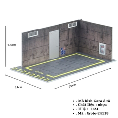 Gara oto 1:24 SKU : Groto ( VAT : 003-10-40 ) - K142-T3-S4-5