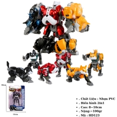 Đồ Chơi Chú Chó Robot Biến Hình. SKU: HD123 - K80-T2-S7