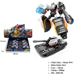 Đồ chơi Robot Xe Tăng Biến HÌnh. SKU: HD128 - K81-T2-S6-7