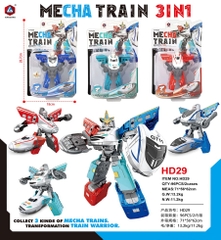 Đồ Chơi Robot biến hình tàu điện 2in1 siêu ngầu  . SKU: HD29 - K81-T1-S8