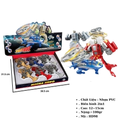 ĐỒ Chơi Robot máy bay Chiến Đấu Biến Hình Frisbee (6pcs). SKU: HD98 K100-T2-S10
