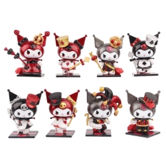 ( Giá 1 con - Bộ 8 con - Đặt Số Lượng 8 ) - Mô hình kuromi Bộ 8 Melody Gemini Pudding Dog Cinnamon Dog Kuromi có đế  - cao 8cm - Nặng 200gram - Bọc Túi - No Box -SKU : HM10 ( VAT : G873-79 )  - K31-T1-S9