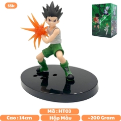 Mô Hình Hunter x Hunter Gon Freecss chiến đấu Cao 14cm - rộng 15cm - nặng 200gram - Figure Hunter x Hunter - Có Hộp màu - N1-K38-T2-S7