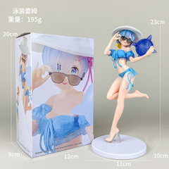 Mô hình nhân vật nữ RE:ZERO REM  - SKU : g103 (VAT: 002-06-60) K30-T3-S7