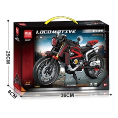 Bộ Lắp Ghép Xe Moto Đua 344pcs. SKU:LG-K2227 (VAT 001-23-50) K93-T1-S2