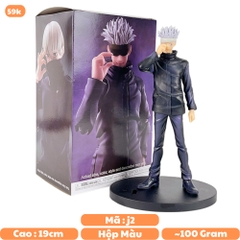 Mô Hình Gojo Satoru quấn khăn trắng - Cao 19cm - nặng 140Gram - nobox : bọc túi OPP - Figure anime Jujutsu Kaisen - N1-K54-T4-S1