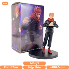 Mô Hình Itadori Yuji dáng đứng - Cao 17cm - nặng 110gram - No Box : bọc túi OPP - Figure anime Jujutsu Kaisen - N1-K40-T2-S2