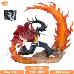 Mô Hình Tsugikuni Yoriichi chiến đấu - có led - cao 23cm nặng 520 gram  - Kimetsu No Yaiba - Có Hộp Màu N1-K37-T3-S9