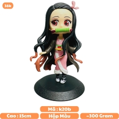 Mô Hình POP Kimetsu No Yaiba nezuko dáng đứng cao 13cm - 300gram - Figure Thanh gươm diệt quỷ - Bọc Túi Opp - No box N1-K56-T1-S3
