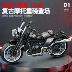 Bộ Lắp Ghép Xe Moto Retro Model. SKU: LG-K2190 (VAT 001-23-150) K111-T1-S11