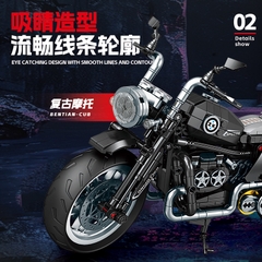 Bộ Lắp Ghép Xe Moto Retro Model. SKU: LG-K2190 (VAT 001-23-150) K111-T1-S11