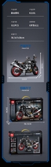 Bộ Lắp Ghép Xe Moto Retro Model. SKU: LG-K2191 (VAT 001-23-150) K99-T1-S4