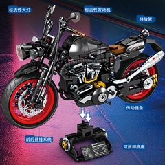 Bộ Lắp Ghép Xe Moto Retro Model. SKU: LG-K2191 (VAT 001-23-150) K99-T1-S4