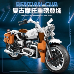 Bộ Lắp Ghép Xe Moto Retro Model. SKU: LG-K2193 (VAT 001-23-150) - K111-T2-S9 - K114-T1-S10