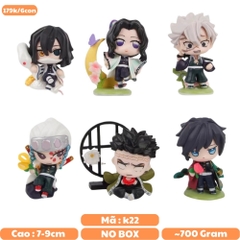 Mô hình Thanh Gươm Diệt Quỷ bộ 6 lưỡi quỷ - Cao 7-9cm - nặng 300gram  - Kimetsu No Yaiba - No Box - N3-K45-T1-S2
