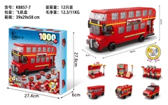 Bộ Lắp Ghép Mô Hình Xe Buýt 2 Tầng 1000pcs. SKU: LG-K8857-7 (VAT 001-07-100) - K95-T2-S7