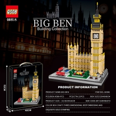 Đồ Chơi Lắp Ghép Lego Đồng Hồ Big Ben - 4500 hạt - Full Box - Sku : LG-32086