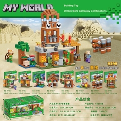 Combo 8 Bộ Lắp Ghép Pháo Đài Pillager Trong Minecraft. SKU: LG-44108B ( (VAT 001-C8-170)