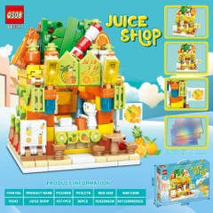 Đồ Chơi Lắp Ghép Lego cửa hàng nước ép trái cây- 457 hạt - Full Box - Sku : LG-70343 ( 001-11-50) - K92-T3-S1
