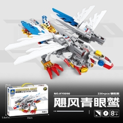 Đồ Chơi Lắp Ghép Chim Chiến Đấu Siêu Ngầu - Full Box - SKU : LG-8090 - K57-T4-S3