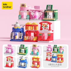 Bộ Lắp Ghép Các Cửa Hàng Đường Phố Mini 137pcs. SKU: LG-8612-4 (VAT 001-11-20) K85-T3-S4