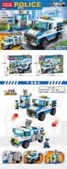 Bộ Lắp Ghép Xe Cảnh Sát Bọc Thép 271pcs. SKU: LG-8631 (VAT 001-22-75) - K84-T1-S3
