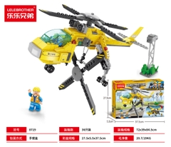 Bộ Lắp Ghép Xe Cần Cẩu Hỗ Trợ Trên Không 279pcs. SKU: LG-8719 (VAT 001-22-75) K127-T2-S4