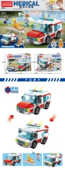 Bộ Lắp Ghép Xe Cứu Thương 173pcs. SKU: LG-8727 (VAT 001-07-50) - K81-T1-S10