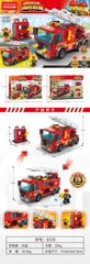 Bộ Lắp Ghép Xe Cứu Hoả 275pcs. SKU: LG-8729 (VAT 001-07-75) K127-T3-S8-9