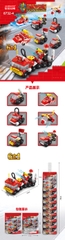 Bộ Lắp Ghép Xe Cứu Hoả Mini 6in1 134pcs. SKU: LG-8732-4  - ( Vat : MH001-02 !!! ) - K107- T1-S6 - K5-T1-S7,8,9