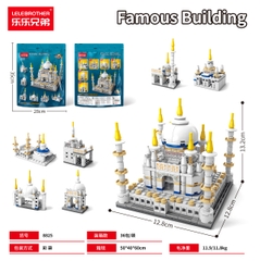 Bộ Lắp Ghép Mô Hình Đền Taj Mahal Ấn Độ 510pcs. SKU: LG-8825 (VAT 001-12-50) - K86-T2-S1