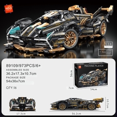 Lắp ghép xe ô tô Black-Gold V12 (static) tỷ lệ 1:14 . 1185 pcs. Sku: LG-89109 ( VAT 001-07-200 ) K96-T4-S1,2