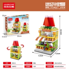 Bộ Lắp Ghép Mô Hình Cảnh Đường Phố-Cửa Hàng Hoa 168pcs. SKU: LG-8925-2 (VAT 001-11-30) - K107-T1-S11