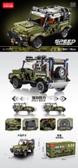 Bộ Lắp Ghép Mô Hình Xe Land Rover Defender Kéo Lùi Tỷ Lệ 1:14 768pcs. SKU: LG-9056-1 (VAT 001-07-120) - K115-T1-S1