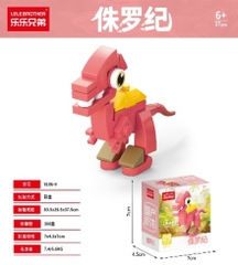 Combo 5 Bộ Lắp Ghép Mô Hình Khủng Long 37pcs. SKU: LG-9106-9 ( VAT 001-C5-11 ) - K135-T1-S16