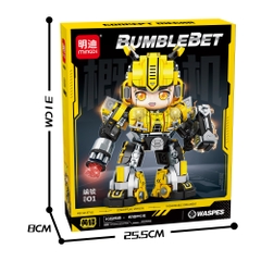 Bộ Lắp Ghép Robot Bumblebet 618pcs. SKU: LG-K2258 - (VAT 001-21-90) - K140-T1-S3-4