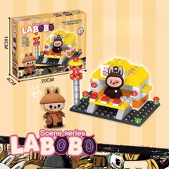 Đồ Chơi Lắp Ghép labobo trong cửa hàng - 64 hạt - Full Box - Sku : LG-LBB8421-01