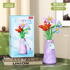 Bộ Lắp Ghép Bình Hoa Các Mẫu 153pcs. SKU: LG-W1007-03 (VAT 001-06-11) - K134-T4-S3