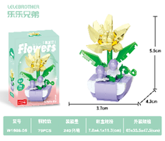 Combo 3 hộp lắp ghép chậu hoa 79pcs. SKU: LG-W1506-05 ( VAT 001-C3-11 ) K119-T2-S5