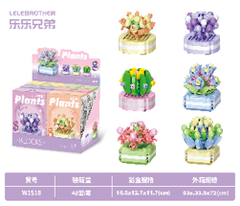 Combo 6 mẫu bộ lắp ghép chậu hoa . SKU: LG-W1518 ( VAT 001-C6-30 ) - K90-T1-S1-2-3