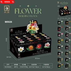 Combo 16 - Bộ 16 hộp Hoa lắp ghép - SKU :  LG-M5026 ( VAT : 001-C16-100 ) - K97-T1-S8-9
