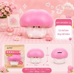 Mô Hình Các Con Vật Cosplay Cây Nấm Size Nhỡ KT 19*17*13cm - SKU : MH-BY0009-2 - (VAT: MH003)