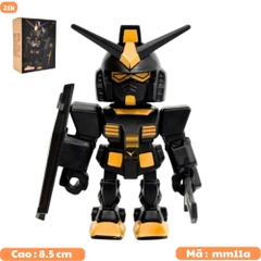 Mô Hình Robot dáng đứng màu đen  . Cao 8.5cm , nặng 100gram - sku : SKU : mm11a - ( Vat : G873-79 ) - K107-T2-S9
