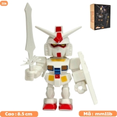 Mô Hình Robot dáng đứng màu trắng . Cao 8.5cm , nặng 100gram - SKU : mm11b - ( Vat : G873-79 ) - K107-T2-S10